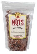 Pecan Fancy Mammoth Junior Halves Raw (16 oz)-Nuts & Seeds-We Are Nuts!