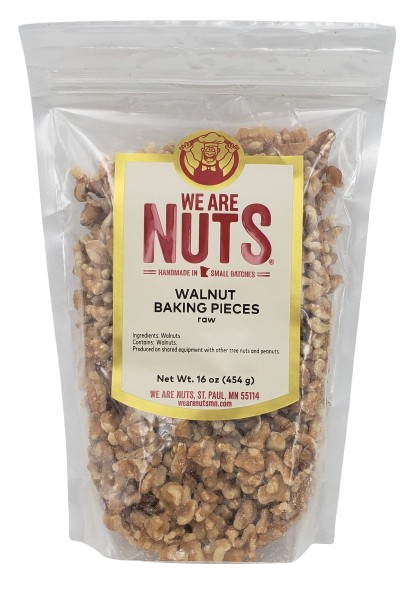 Walnut Pieces Light Medium (16 oz)-Nuts-We Are Nuts!