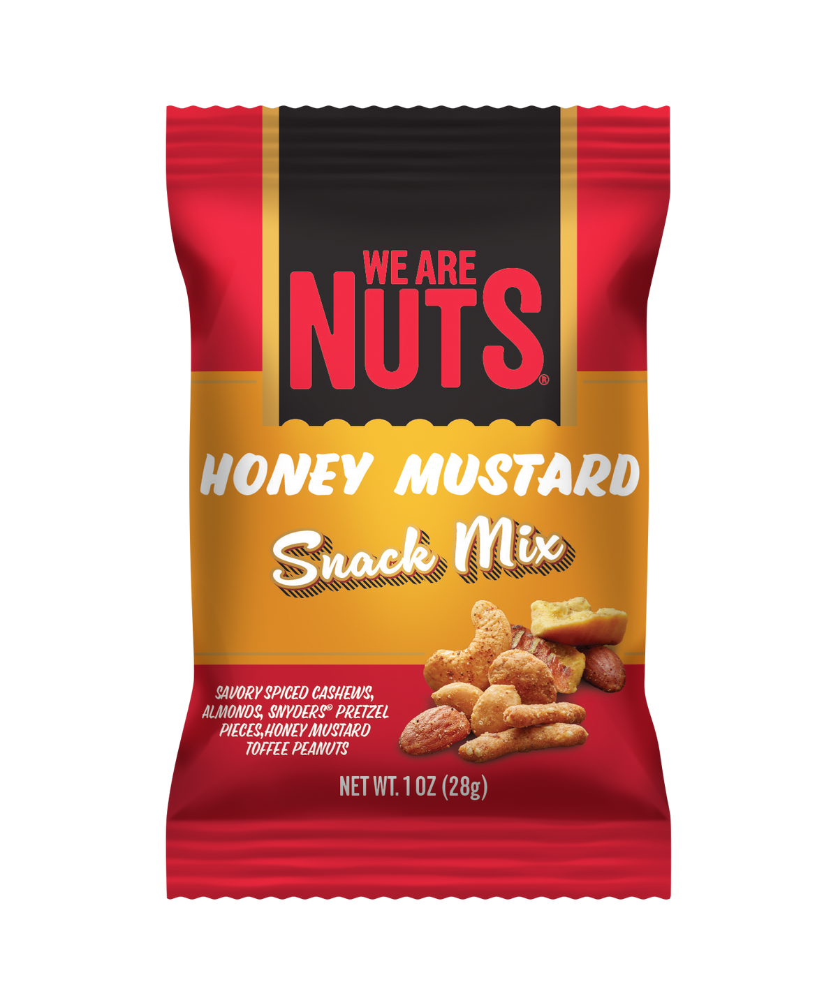Honey Mustard Snack Mix Snack Pack-Specialty Snack Mixes-We Are Nuts!