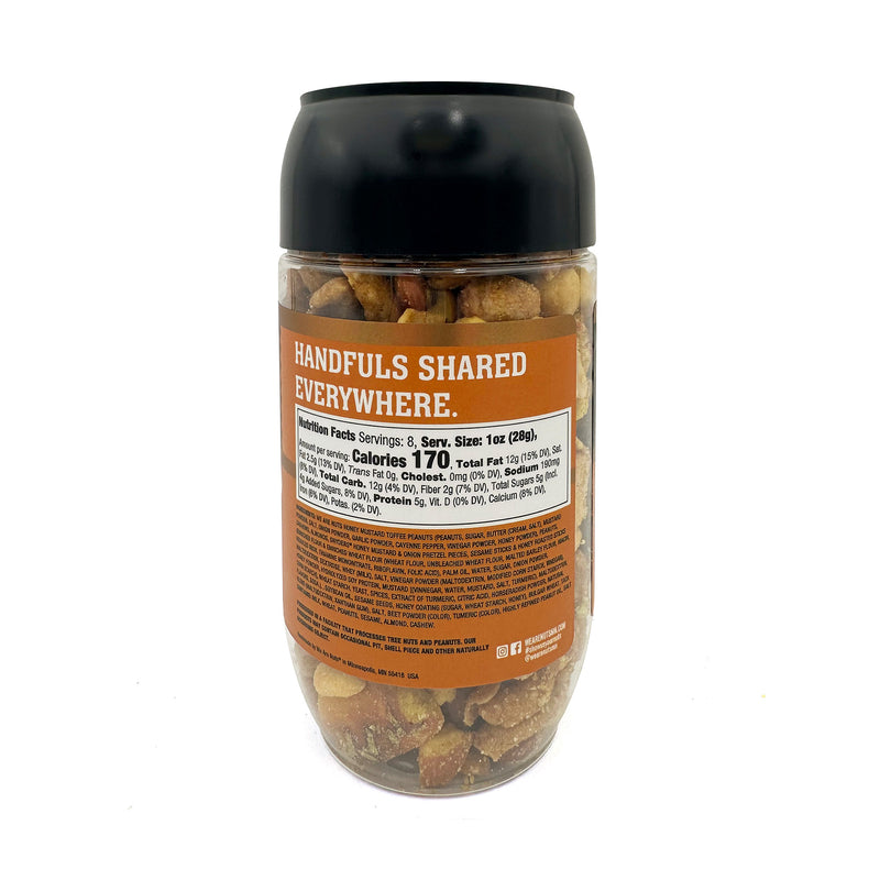 Honey Mustard Snack Mix-We Are Nuts!