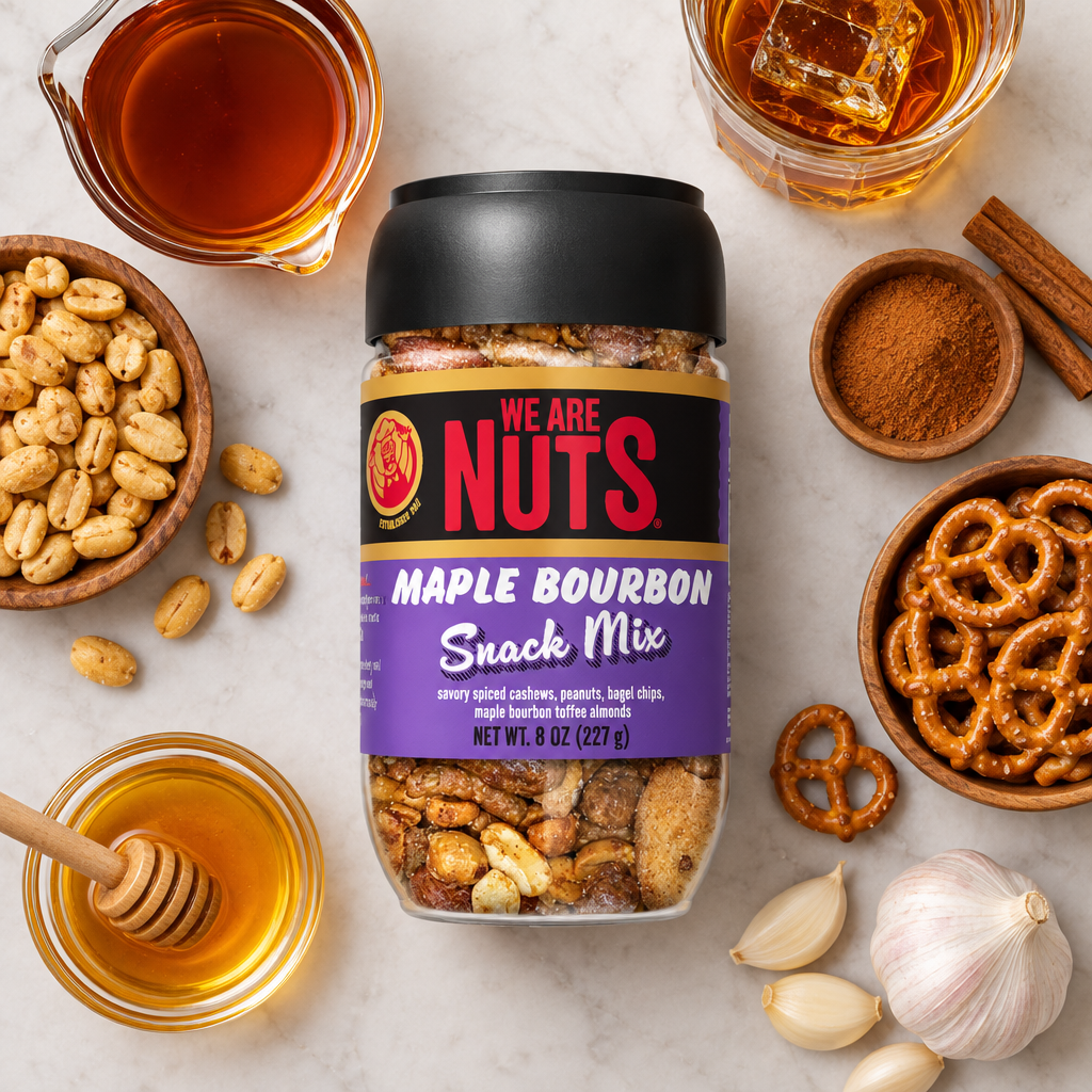 Maple Bourbon Snack Mix-Specialty Snack Mixes-We Are Nuts!