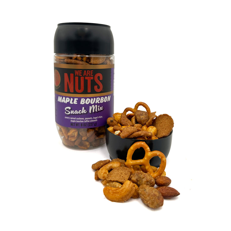 Maple Bourbon Snack Mix-Signature Trail Mixes-We Are Nuts!