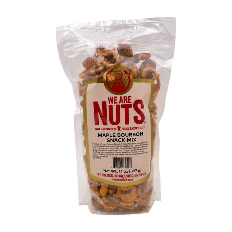 Maple Bourbon Snack Mix (14 oz)-Signature Trail Mixes-We Are Nuts!