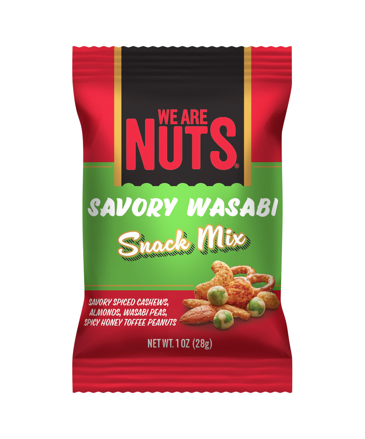 1 oz - Savory Wasabi Snack Mix