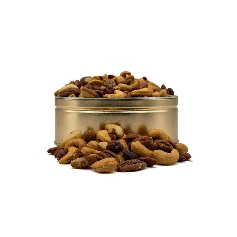 Fancy Deluxe Mixed Nuts Gift Tin-Gift Tins-We Are Nuts!