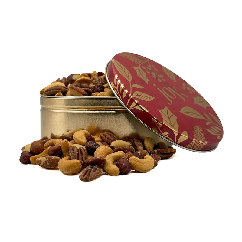 Fancy Deluxe Mixed Nuts Gift Tin-Gift Tins-We Are Nuts!