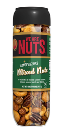 Fancy Deluxe Mixed Nuts Tall Jar (16 oz)-Nuts & Seeds-We Are Nuts!