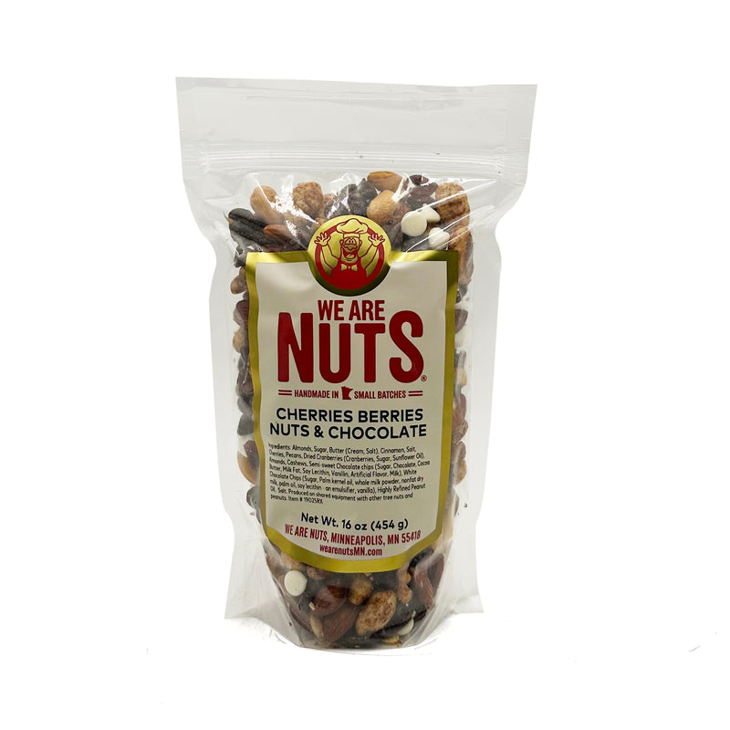 Cherries, Berries, Nuts & Chocolate (16 oz)-Signature Trail Mixes-We Are Nuts!