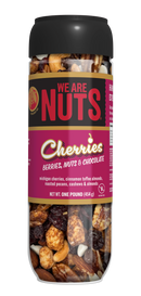 Cherries, Berries, Nuts & Chocolate Tall Jar (16 oz)-Specialty Snack Mixes-We Are Nuts!