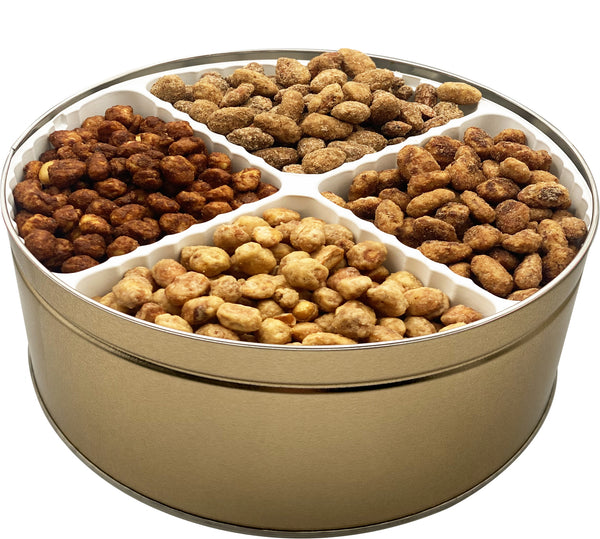 The Famous Four Gift Tin (48 oz)-Gift Tins-We Are Nuts!