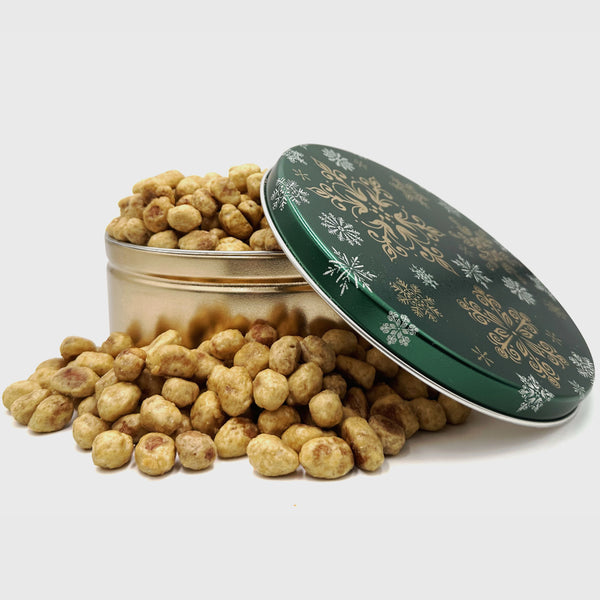 Our Best Selling Butter Toffee Peanuts Gift Tin- 3 Varieties to Choose! (2 lb)-Gift Tins-We Are Nuts!