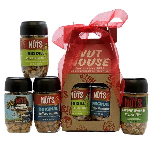 Best of the State Fair - Nut House (4-Pack)-Toffee Nuts-We Are Nuts!