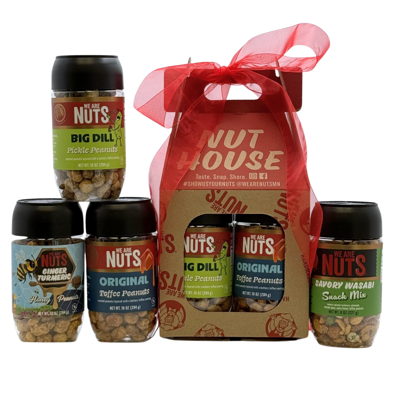 Best of the State Fair - Nut House (4-Pack)-Toffee Nuts-We Are Nuts!