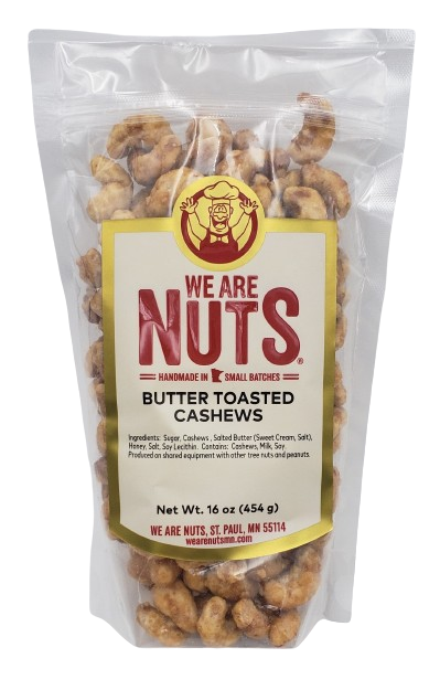 The Original Toffee Cashews (16 oz)-Nuts-We Are Nuts!