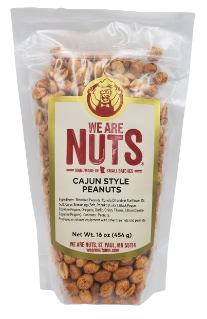 Peanuts - Cajun (16 oz)-Nuts-We Are Nuts!