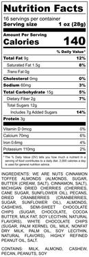 Cherries, Berries, Nuts & Chocolate Tall Jar (16 oz)-Specialty Snack Mixes-We Are Nuts!