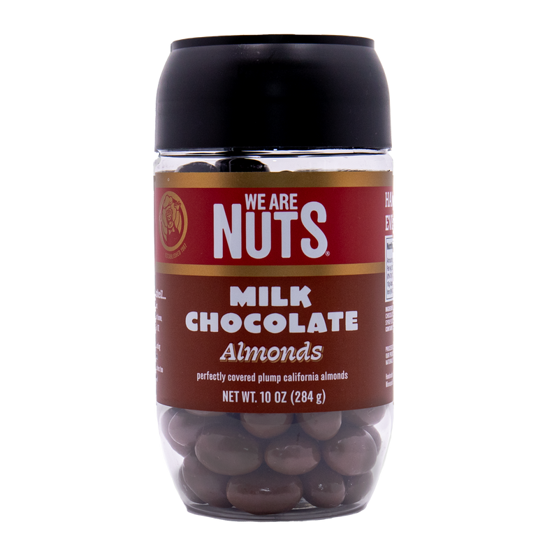 Milk Chocolate Covered Almonds (10 oz)-Chocolate, Yogurt, & Pretzels-We Are Nuts!