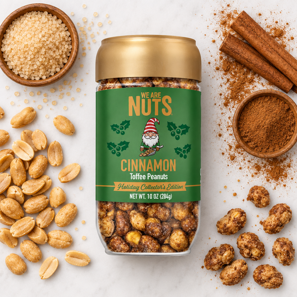 Cinnamon Toffee Holiday Collector's Edition Peanuts-Toffee Nuts-We Are Nuts!