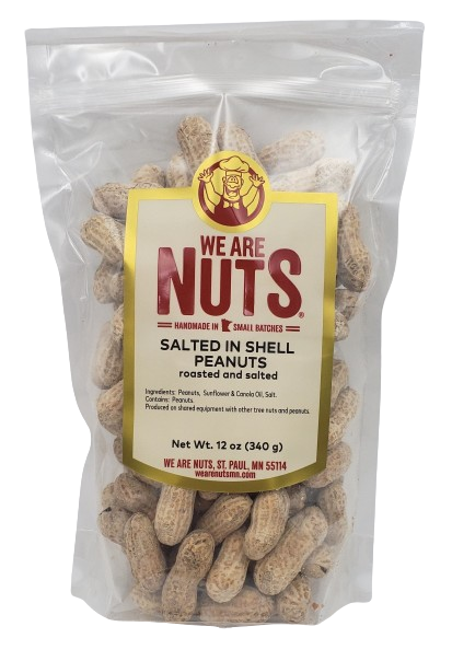 Salted in Shell Peanuts (12 oz)-Nuts-We Are Nuts!