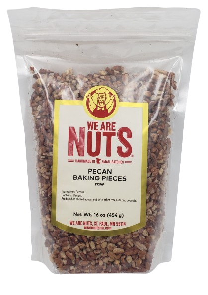 Pecan Baking Pieces (16 oz)-Nuts-We Are Nuts!