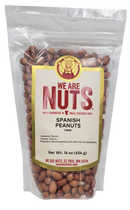 Raw Spanish Peanuts (16 oz)-Nuts & Seeds-We Are Nuts!