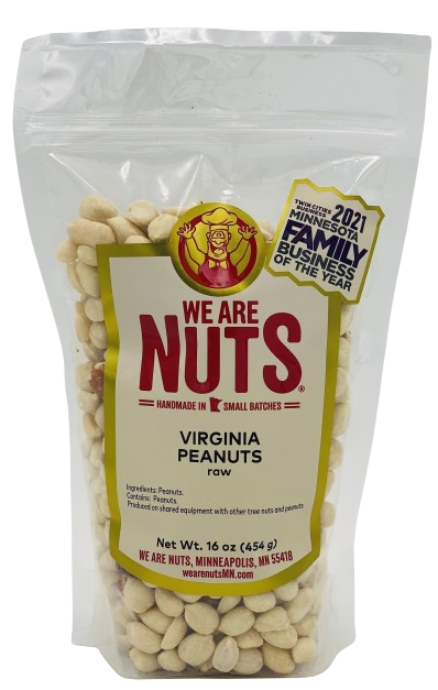 Raw Virginia Peanuts (16 oz)-Nuts-We Are Nuts!