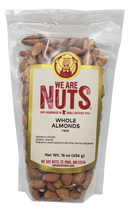 Raw Whole Almonds (16 oz)-Nuts & Seeds-We Are Nuts!