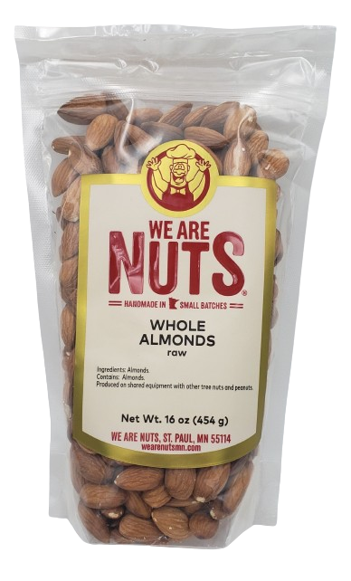 Raw Whole Almonds (16 oz)-Nuts-We Are Nuts!