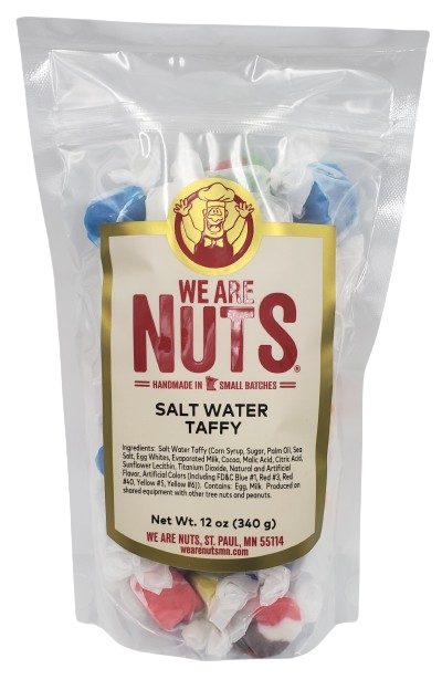 Salt Water Taffy (12 oz)-Nuts-We Are Nuts!