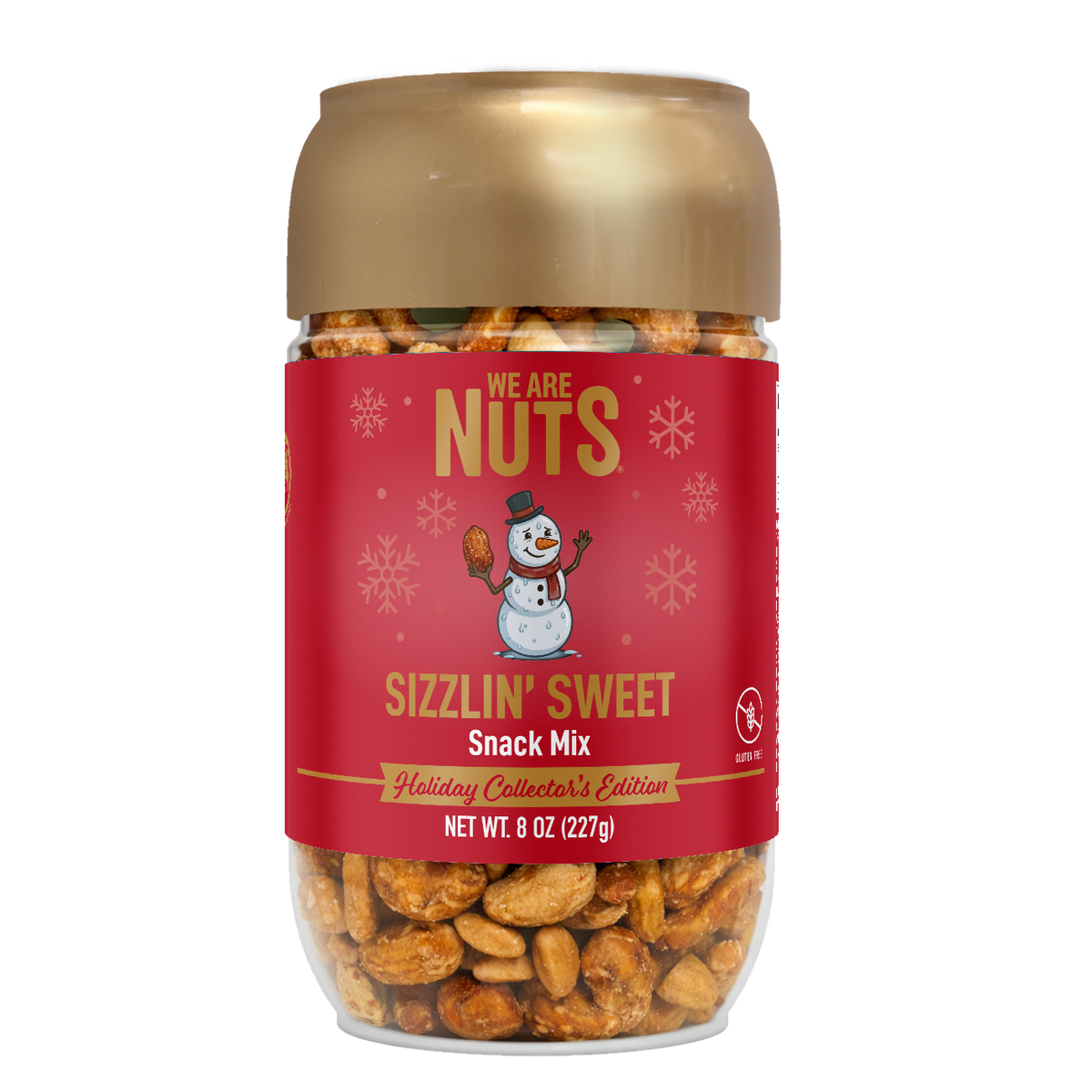 Sizzlin' Sweet Holiday Collector's Edition Snack Mix - 12 Pack-Specialty Snack Mixes-We Are Nuts!