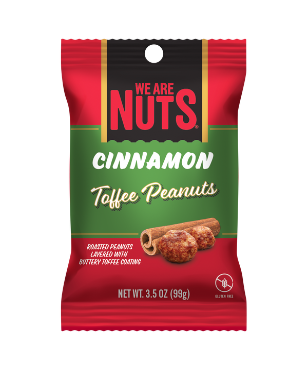 (3.5 oz)The Cinnamon Toffee Peanuts-We Are Nuts!