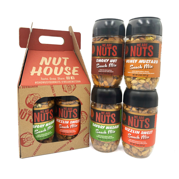 Best of Trail Mixes Nut House-Gift Tins-We Are Nuts!