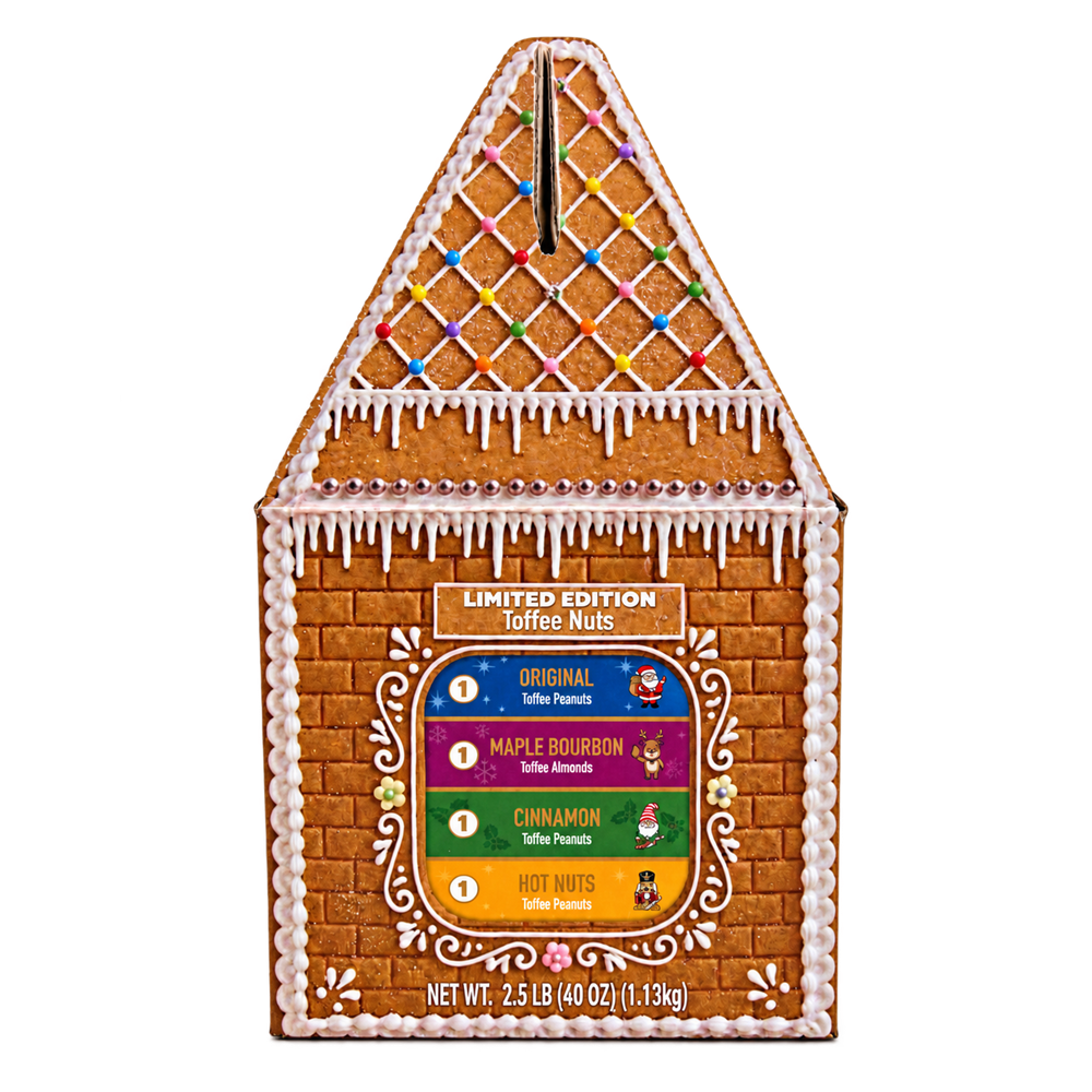 Gingerbread Toffee Nuts Nut House-Gift-We Are Nuts!