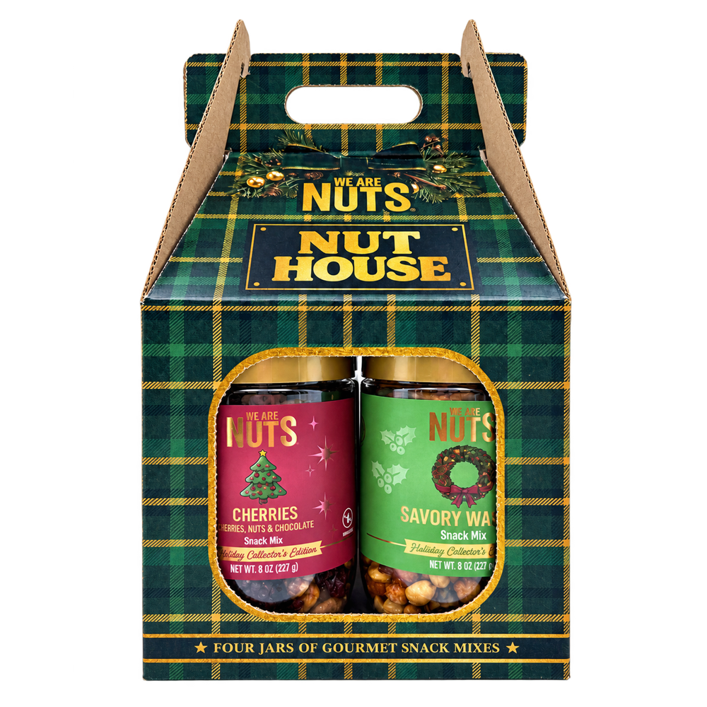 Plaid Snack Mixes Nut House-Gift-We Are Nuts!