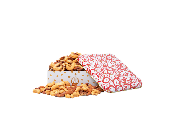 Fancy Deluxe Mixed Nuts Gift Tin