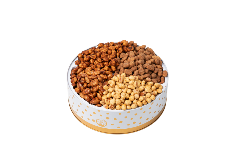 The Famous Four Gift Tin (48 oz)-Gift Tins-We Are Nuts!