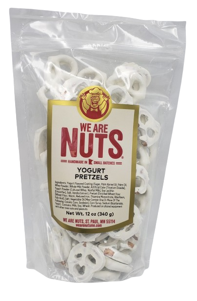 Yogurt Covered Pretzels (12 oz)-Nuts-We Are Nuts!