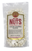 Yogurt Covered Raisins (16 oz)-Chocolate, Yogurt, & Pretzels-We Are Nuts!