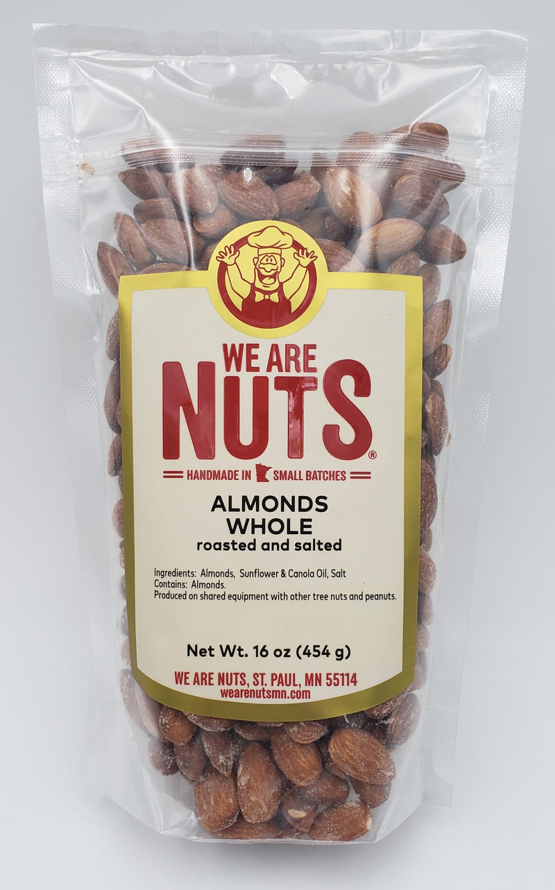 Whole Almonds R/S (16 oz)-Nuts-We Are Nuts!