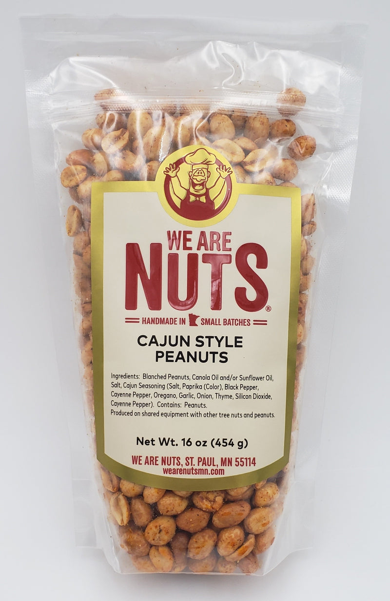Cajun Peanuts (16 oz)-Nuts-We Are Nuts!