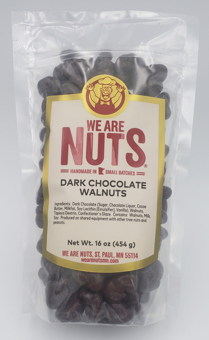 Dark Chocolate Walnuts (16 oz)-Nuts-We Are Nuts!