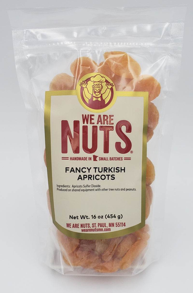 Fancy Turkish Apricots (16 oz)-Dried Fruit-We Are Nuts!