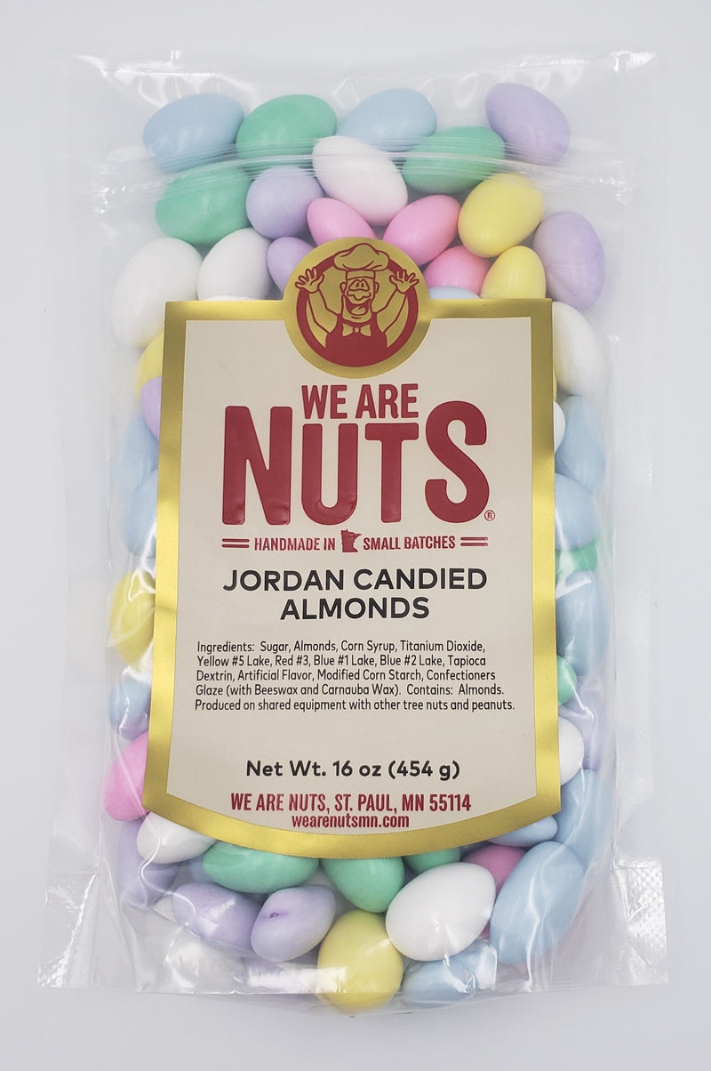 Jordan Pastel Almonds (16 oz)-Nuts-We Are Nuts!