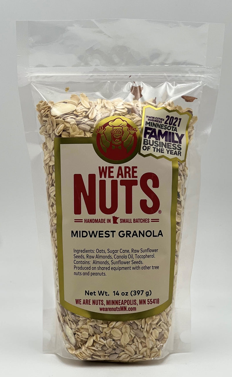 Midwest Granola (14 oz)-Signature Trail Mixes-We Are Nuts!