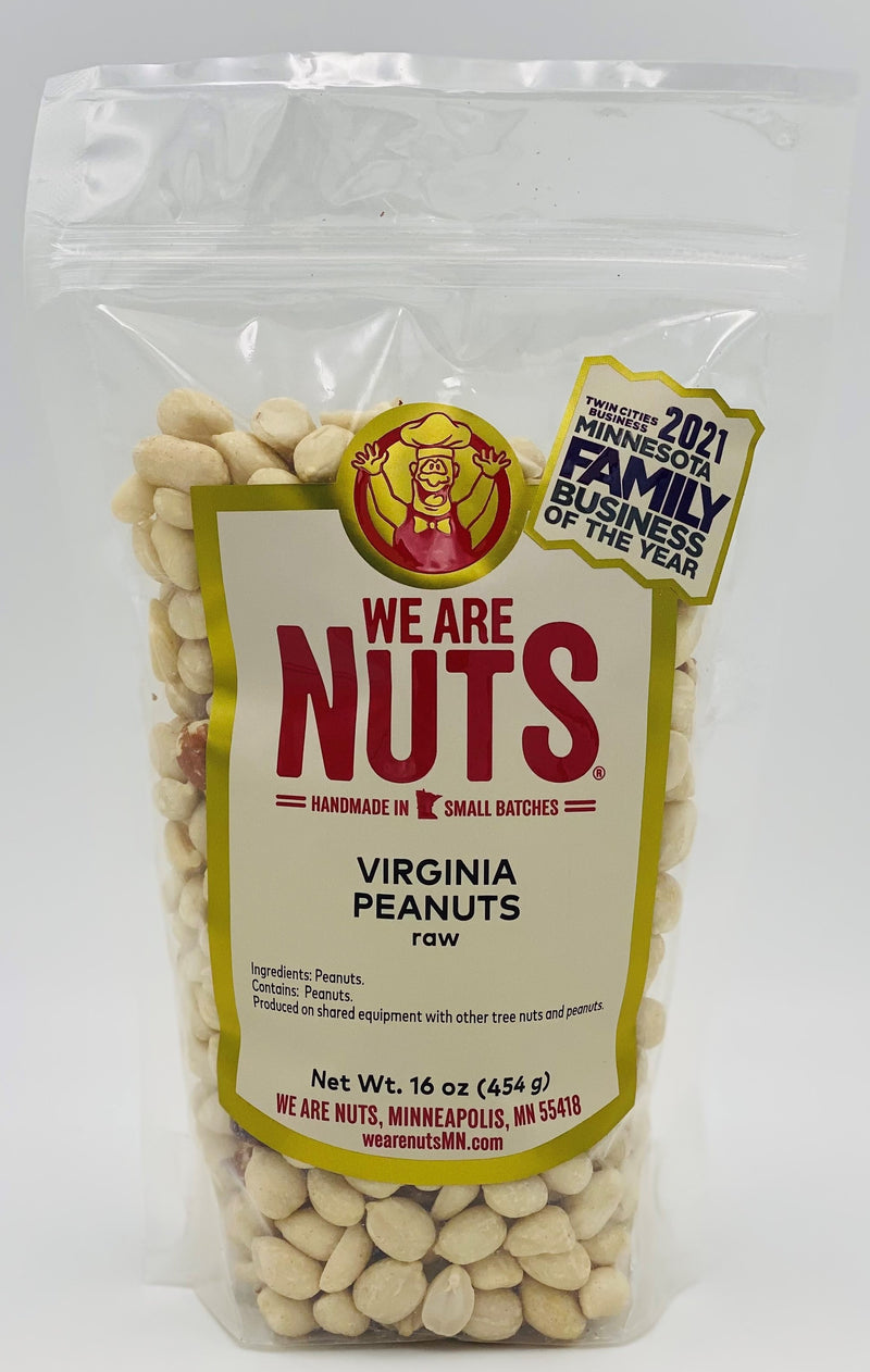 Raw Virginia Peanuts (16 oz)-Nuts-We Are Nuts!