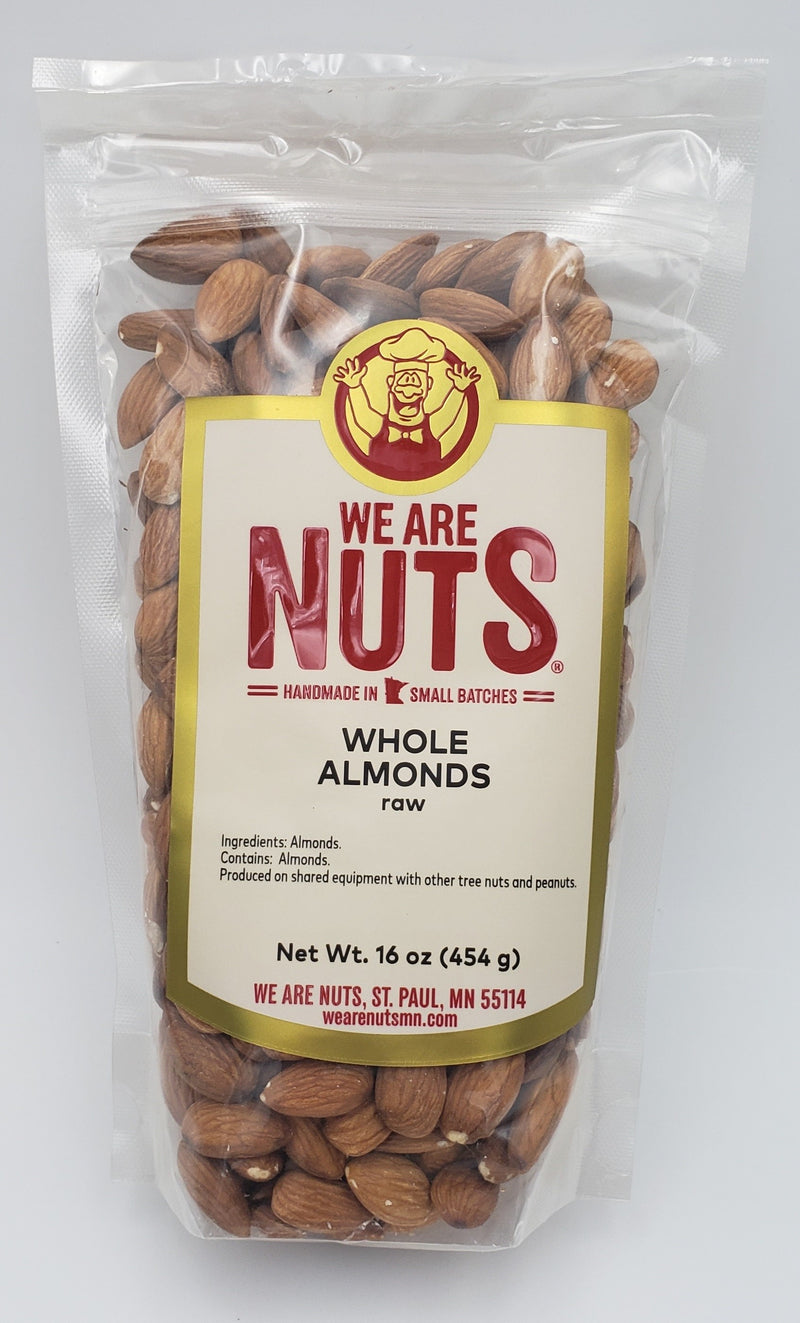 Raw Whole Almonds (16 oz)-Nuts-We Are Nuts!