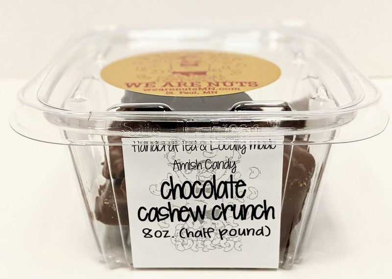 Chocolate Cashew Crunch (8 oz) Seasonal Item-Nuts-We Are Nuts!