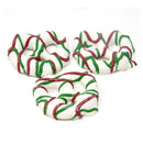 Red & Green Drizzled Pretzels (16 oz)-Chocolate, Yogurt, & Pretzels-We Are Nuts!