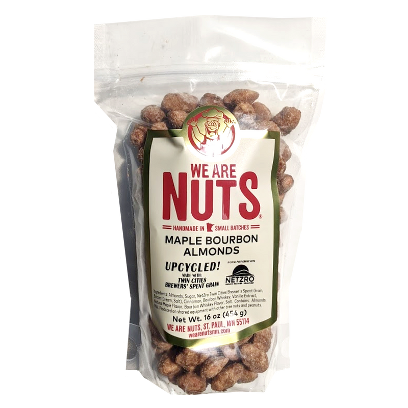 Maple Bourbon Toffee Almonds (16 oz)-Nuts-We Are Nuts!