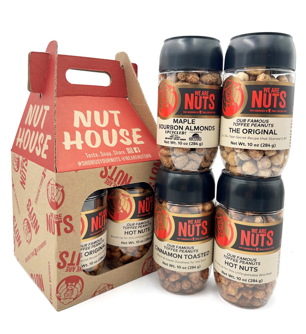 Best of Toffee Nuts Nut House-Gift Tins-We Are Nuts!